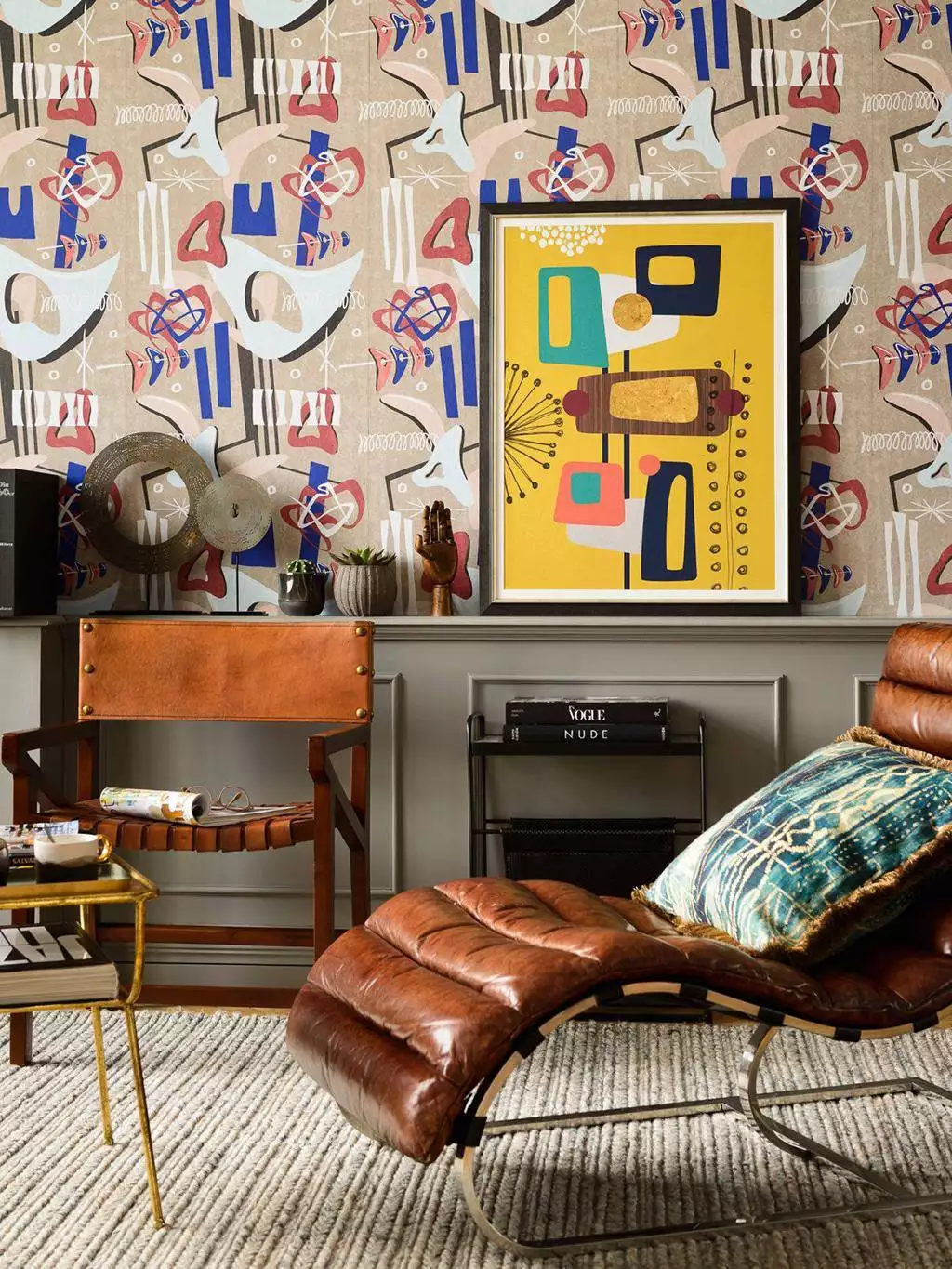 Mescaline - FotoTapeten - Retro Muster - Multicolor - Mindthegap