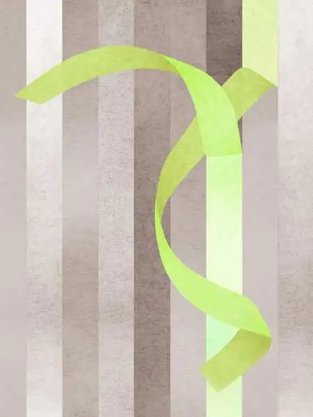 Twirl 3, green