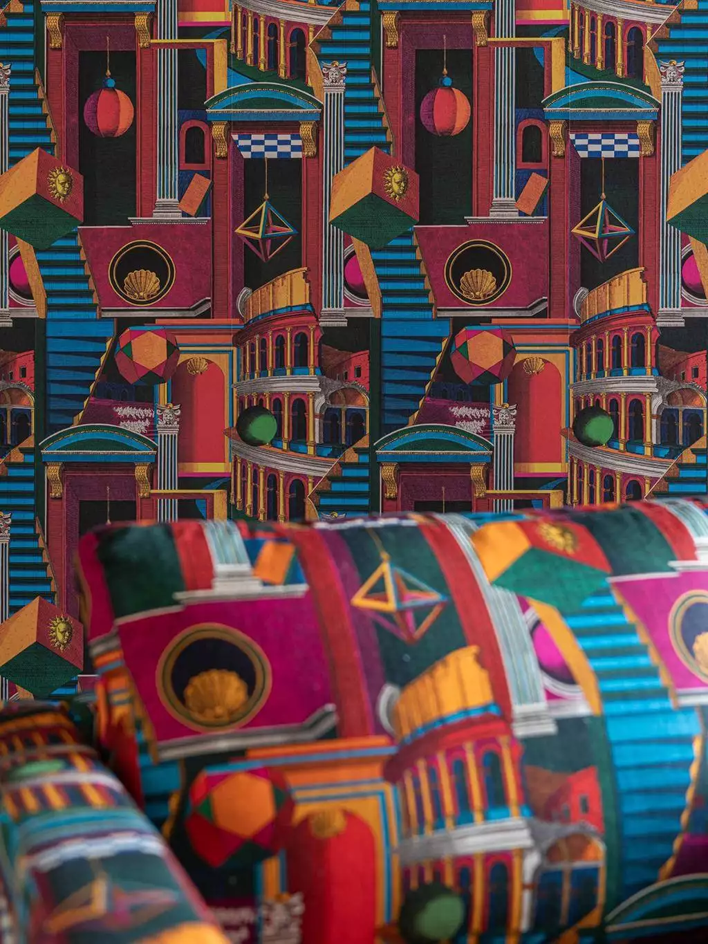 Piazza degli Arlecchini - Moderne Muster - Multicolor - Mindthegap