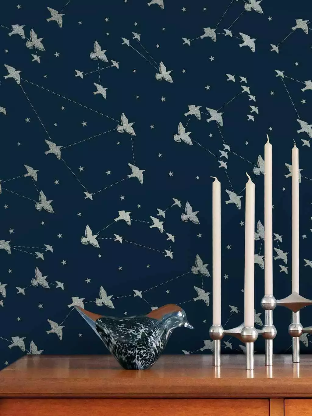 Star-ling, midnight & silver