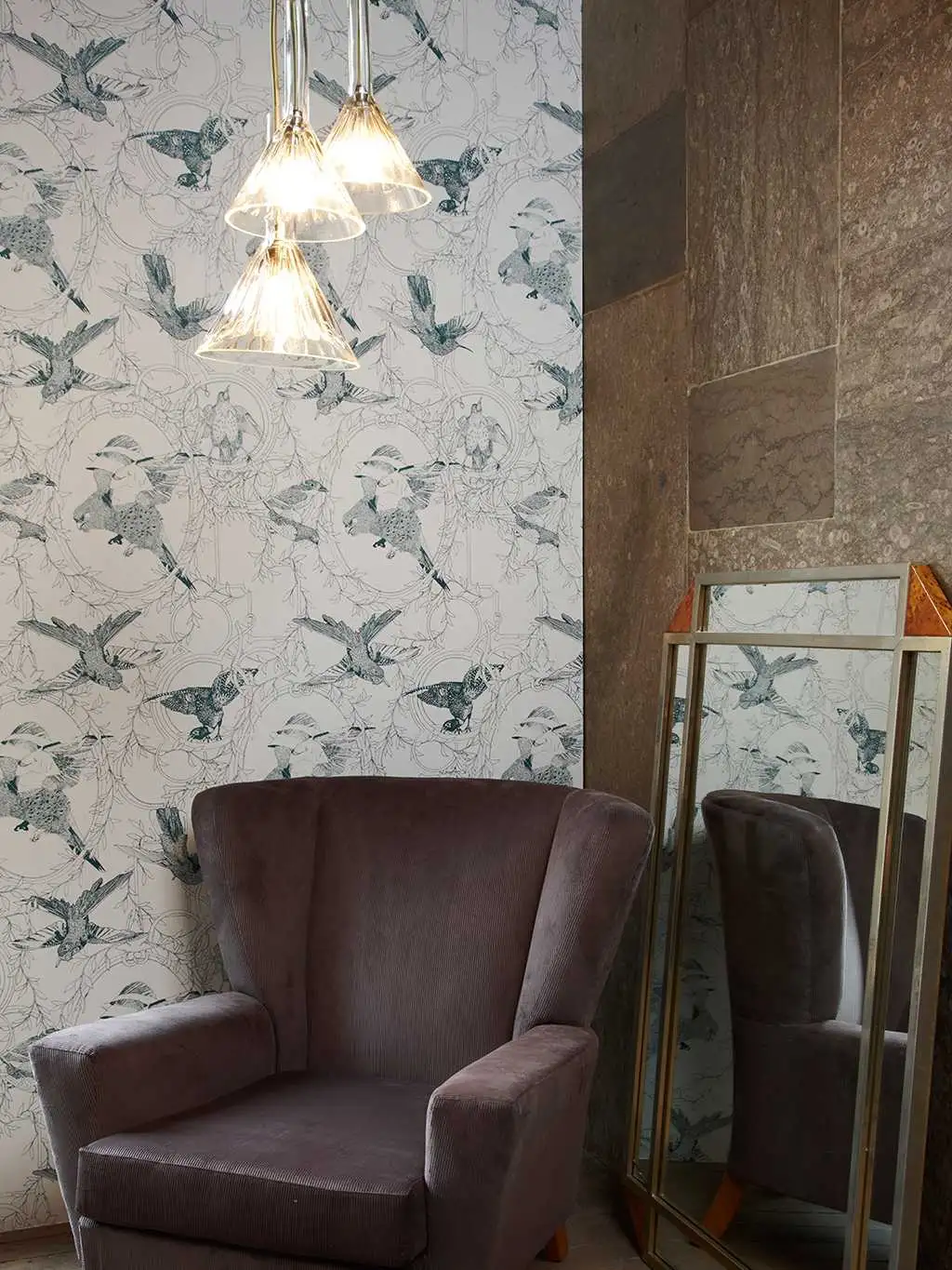 Taxidermy Birds, petrol
