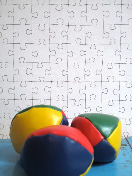 Puzzle Tapete - Figuren - Zeichnungen - Malz & Malz