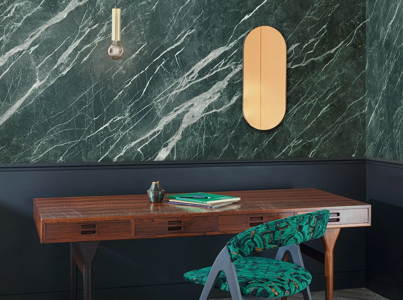 Marmor Tapete - Marcuina green, col. 01