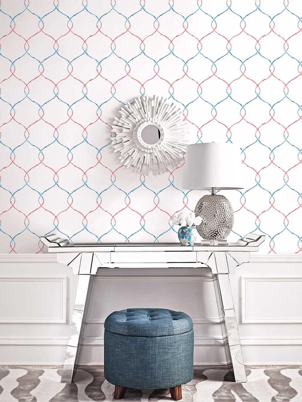 Glenda, col.01 - Multicolor - Dörflinger & Nickow