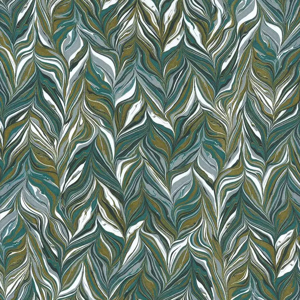 Miller, col.10 - 20-50er - Grün - Texdecor