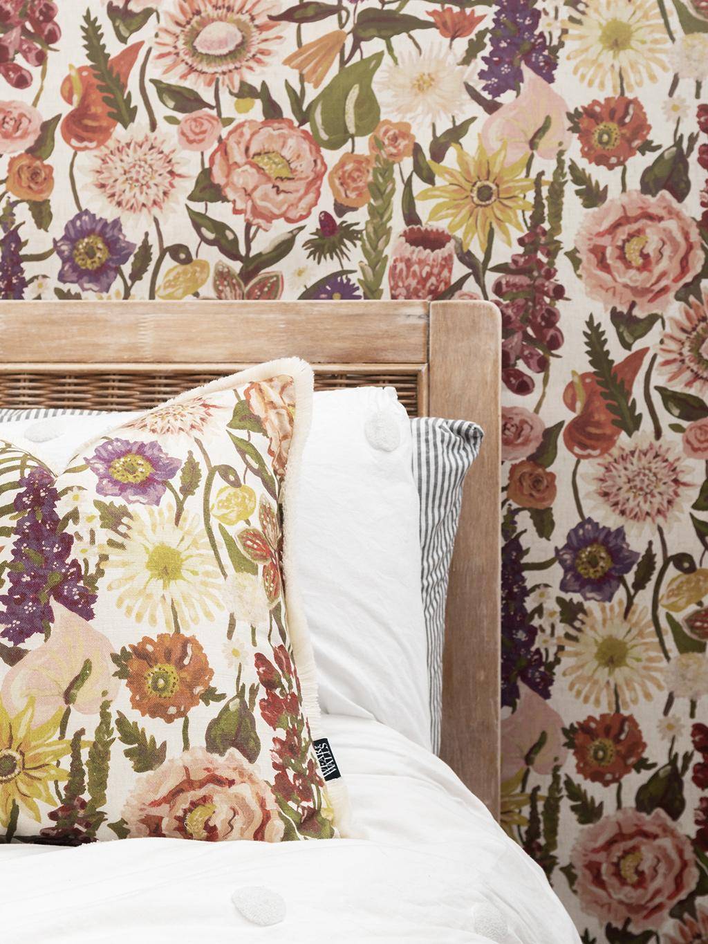 Utopia Wallpaper in Opal-White - hintergrund