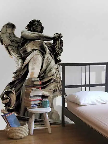 Angel at Vatican - Figuren - Anthrazit - Grau - Weiß - Carlos