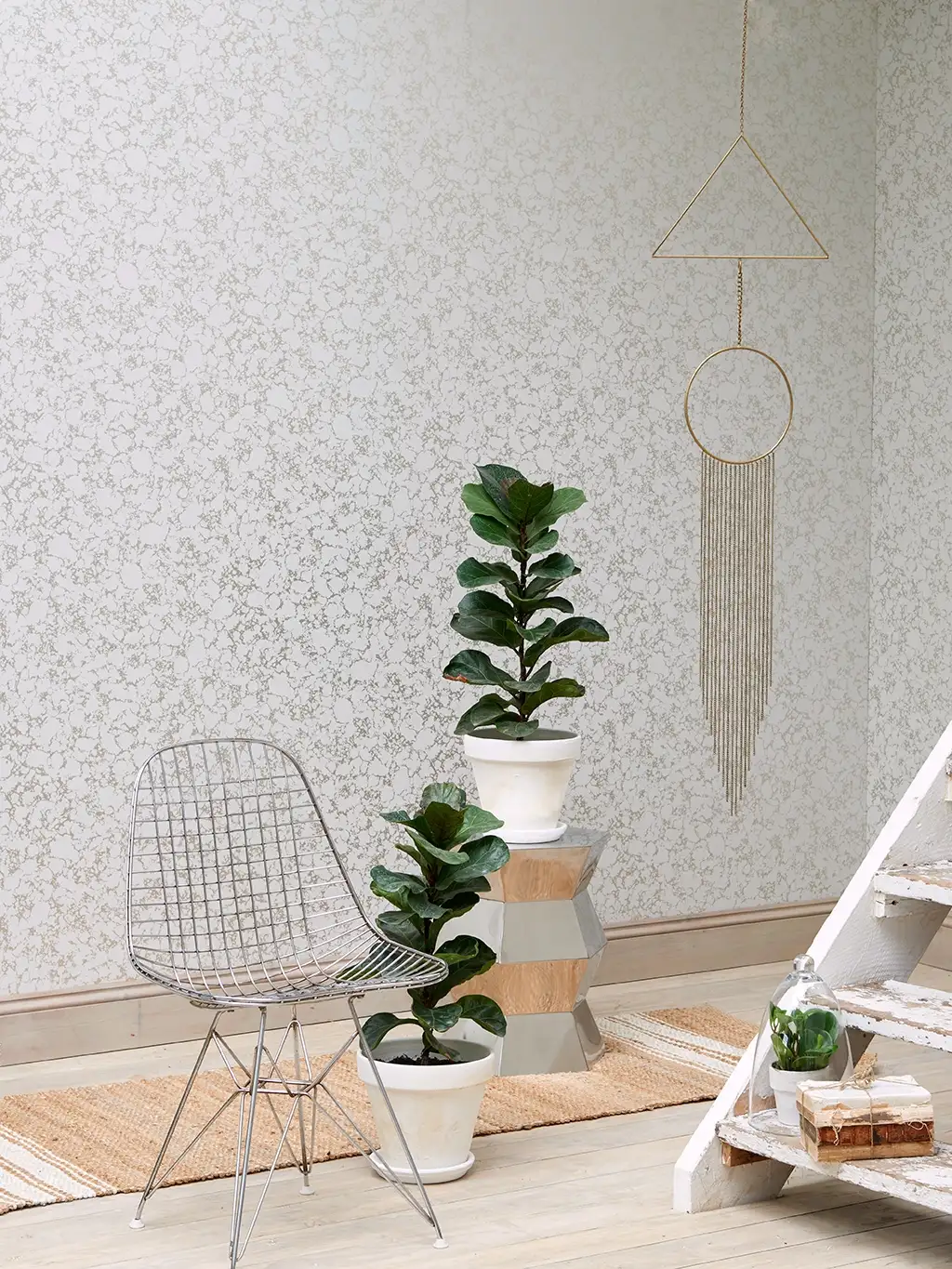 Pietra, ivory/gold