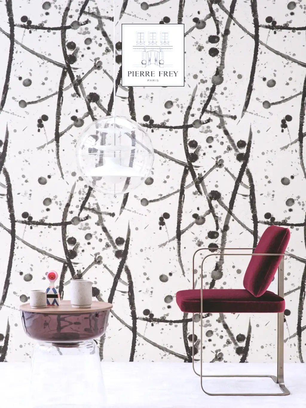 Leo Noir - Graphisch - Schwarz und Weiß - PIERRE FREY GmbH