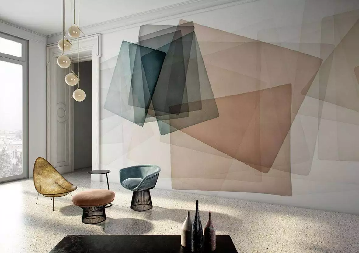 Floe, col.241 - Graphisch - Quadrate/Rechtecke - Multicolor - Glamora