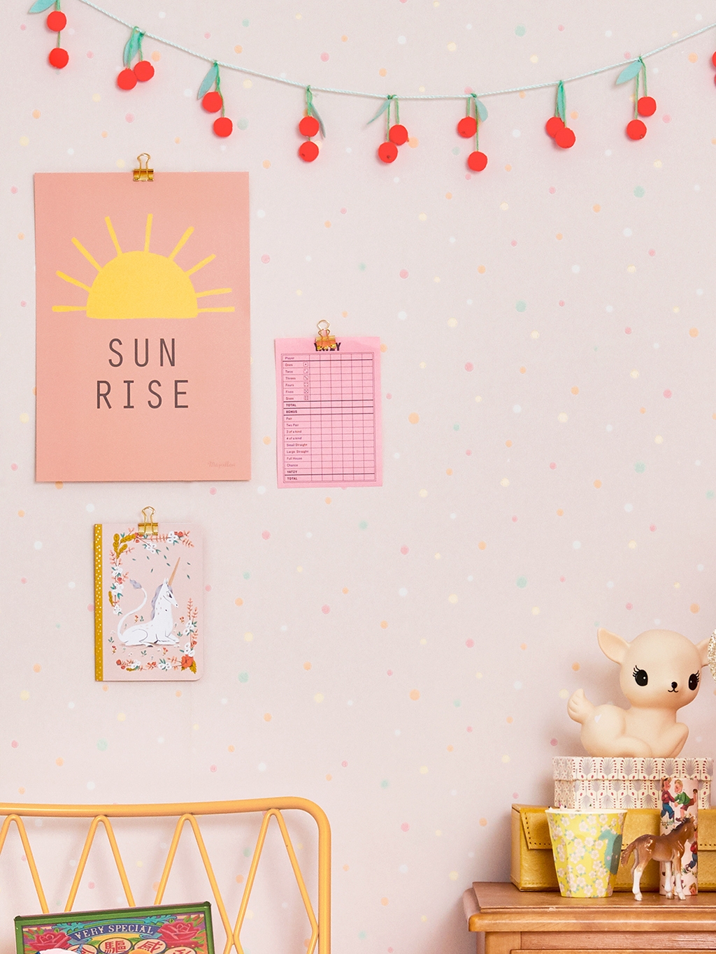 Stardust, lovely pastel pink - skandinavisches design