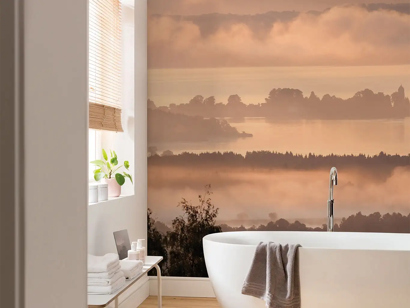 Raumbild CHIEMSEE - Landschaft - Multicolor - Komar.Vlies