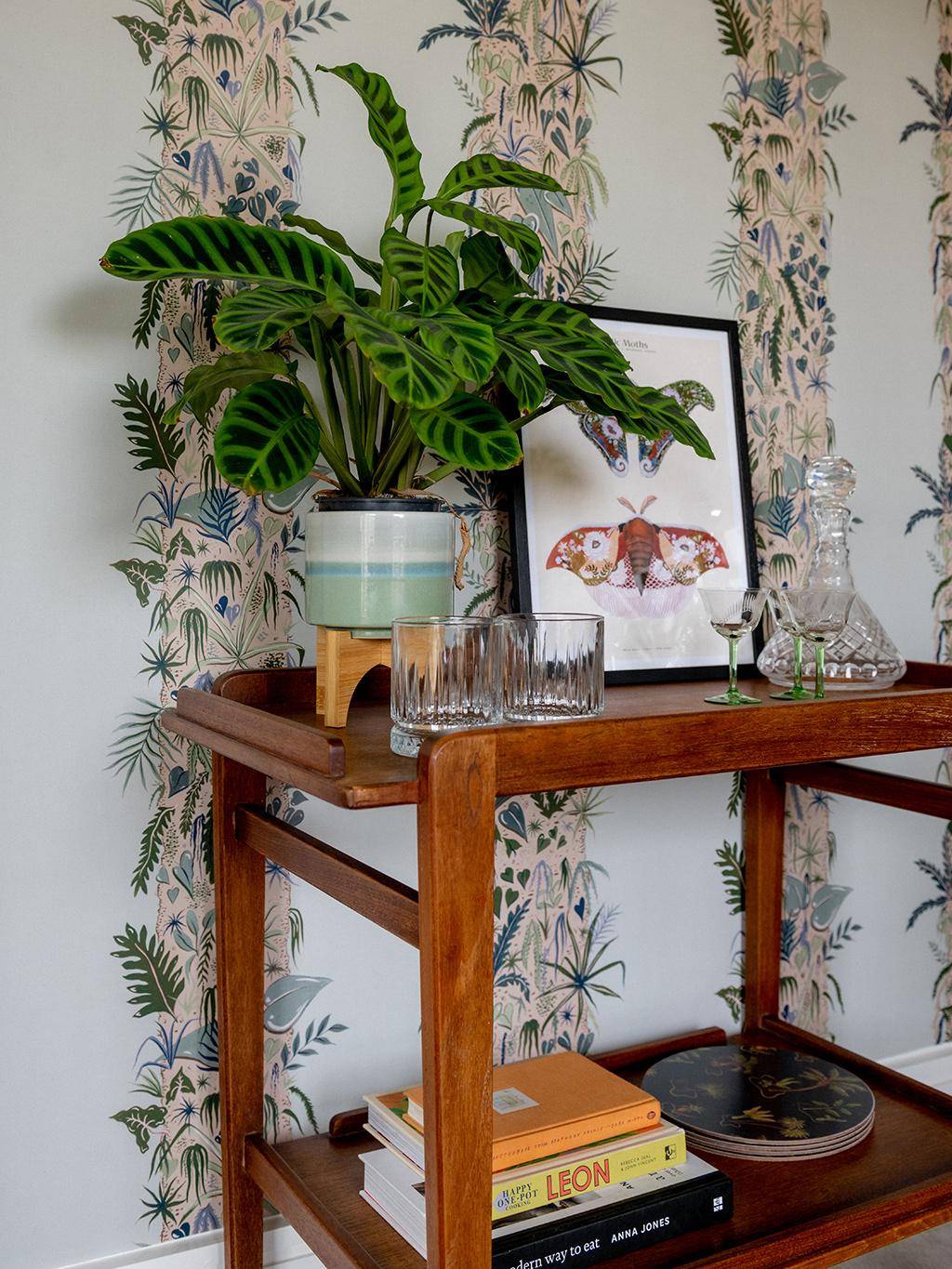 Monte Verde Wallpaper in Duck Egg-Blue - design