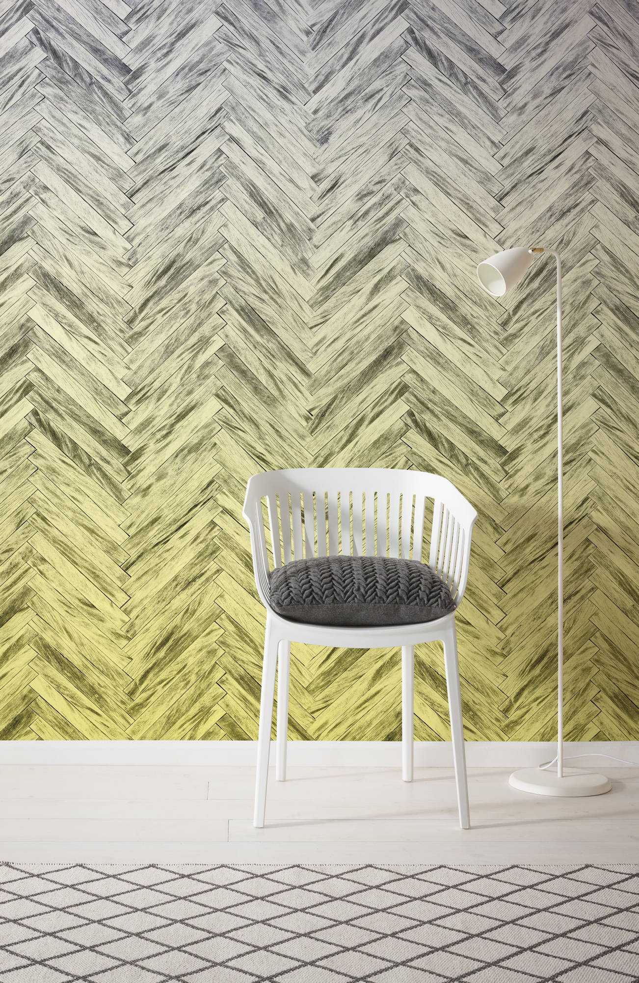 Herringbone, Yellow - gelb