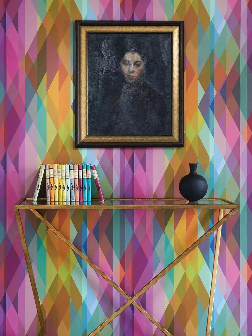 Prism Geometric II - Dreiecke - Multicolor - Cole & Son