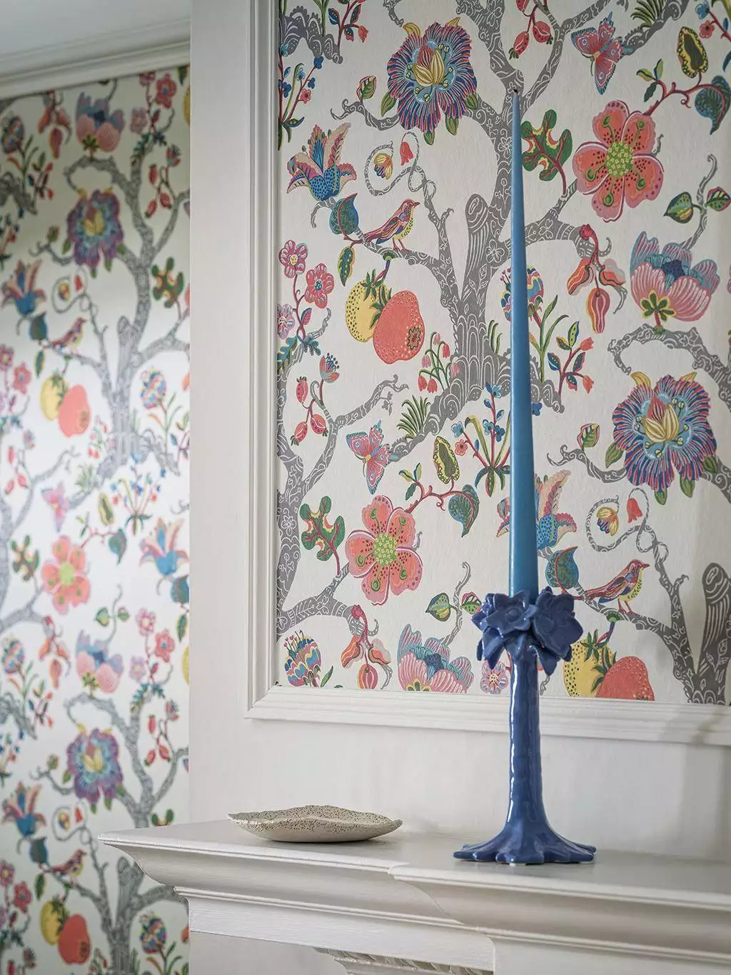 Puzzlewood, col. 01 - Blumen - Blätter - Fauna - Florale Muster - Früchte - Tiere - Vögel - Multicolor - Osborne & Little