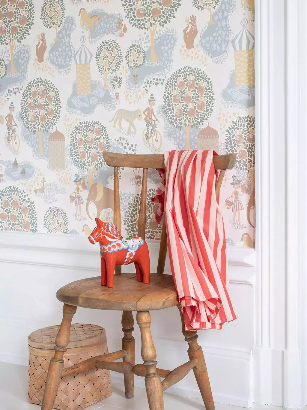 Jardin de la Vie, col.32 - Blumen - Blätter - Bäume - Figuren - Tier Tapeten - Multicolor -  Littlephant