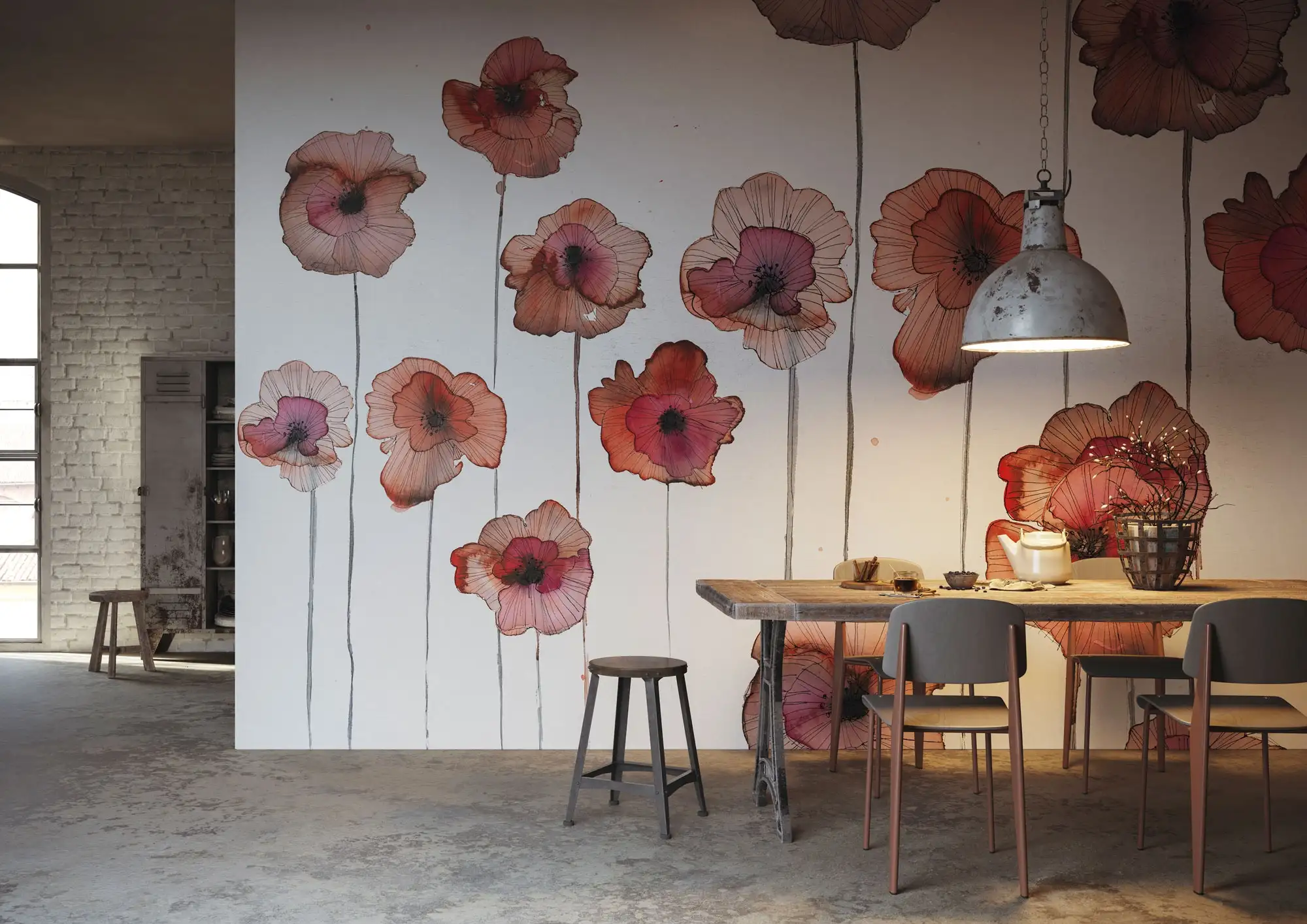 LO SAI CHE, Cotton - Blumen - Multicolor - Tecnografica