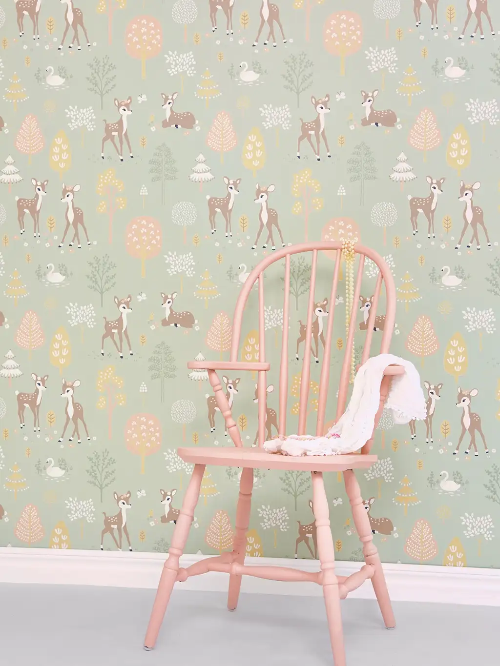 Golden woods, dusty green