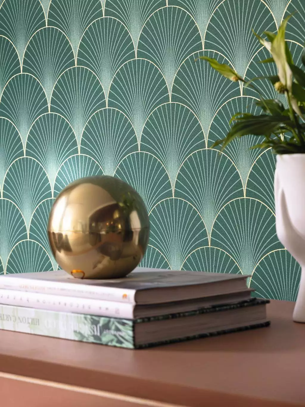 Prosperity, col. 29 - Bögen - Fächer - Gold - Grün - Caselio