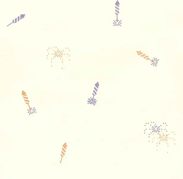 Petardos, col.02 - Gegenstände - Creme - Lila - Ocker - Tres Tintas