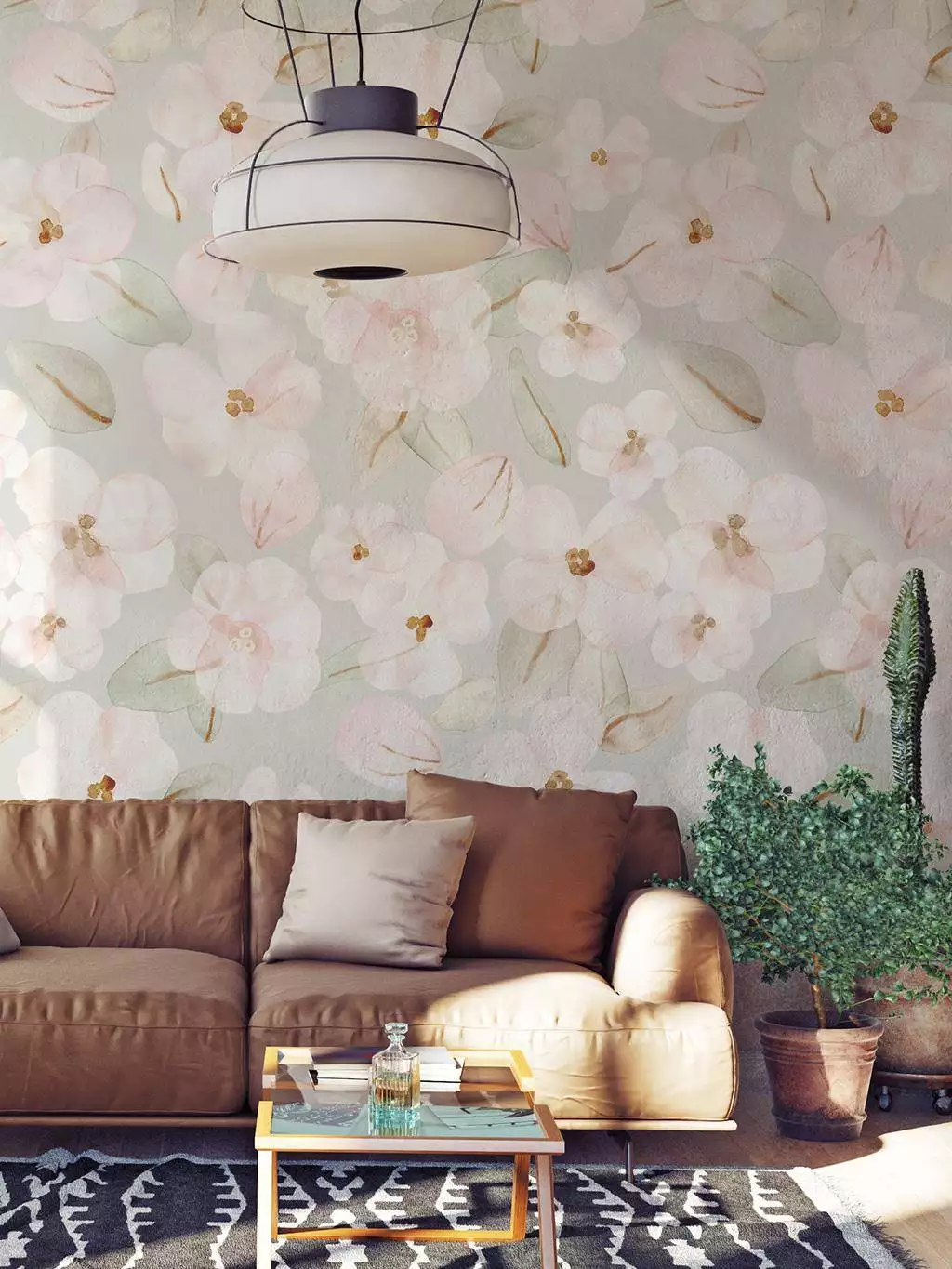 Mathilda - Blumen - Blätter - Florale Muster - FotoTapeten - Multicolor - Luise & Otto