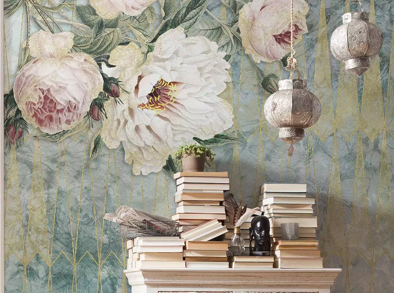 LA ROSA - Blumen - Multicolor - Komar.Vlies