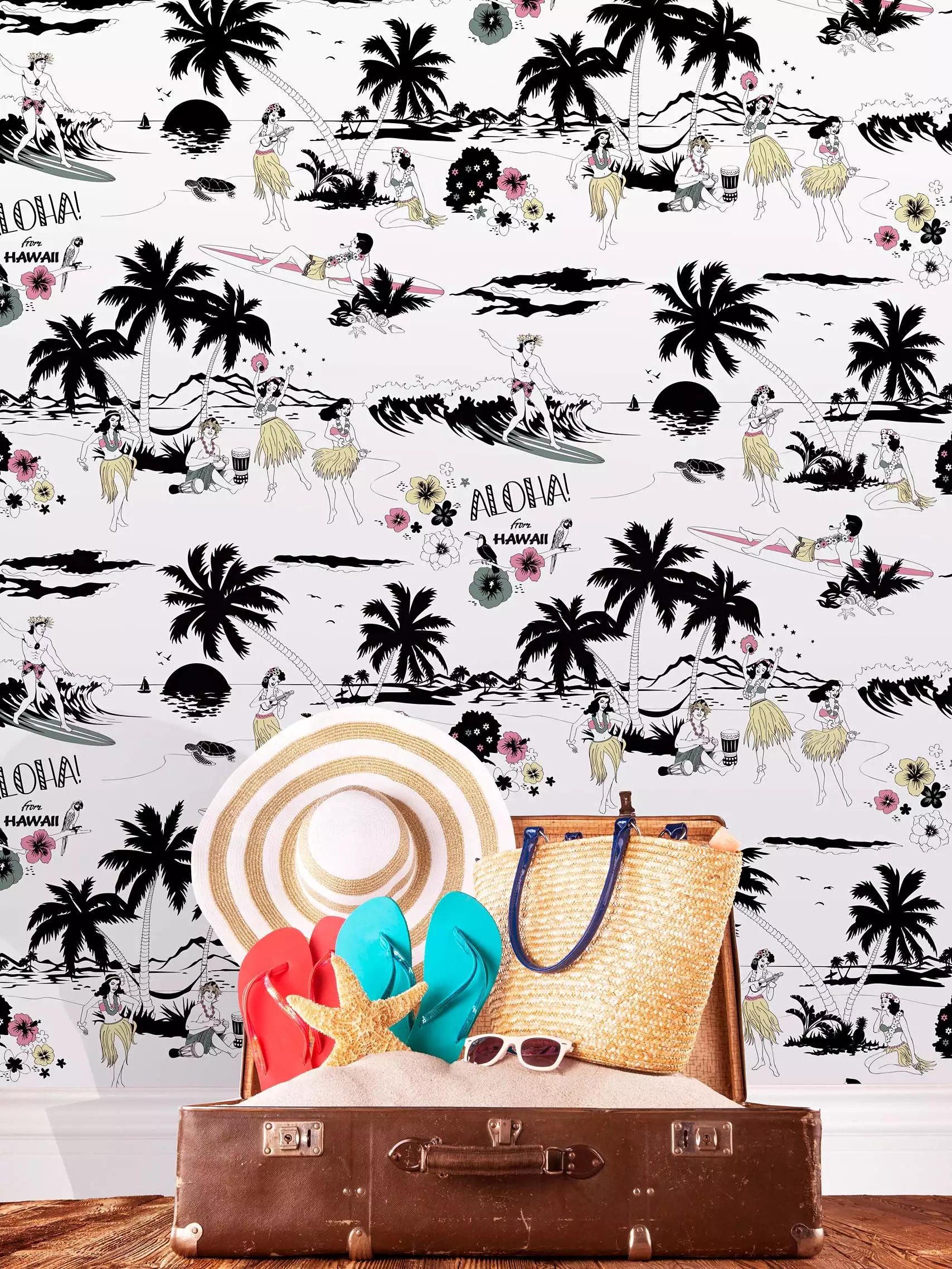 Aloha! Wallpaper, Colour