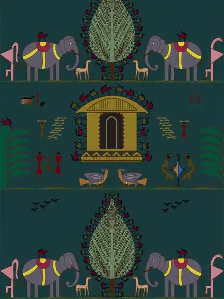 Forest Life, bluegreen