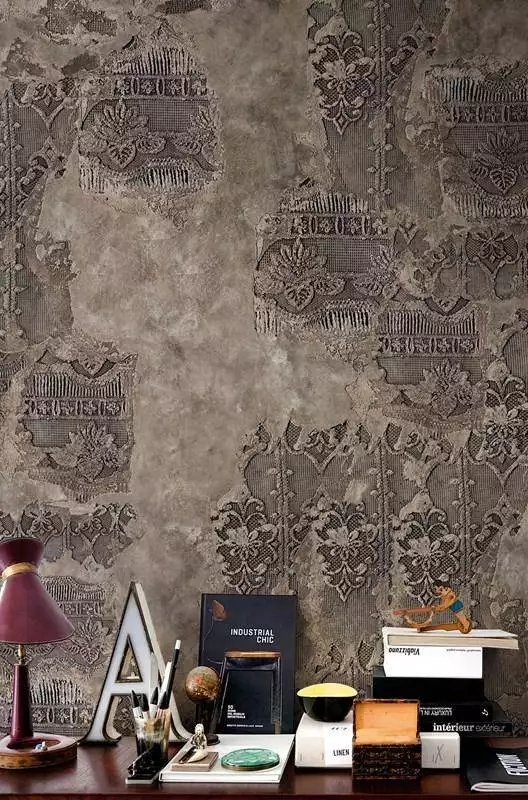 Sangallo - Beton - Fassade - Braun - wall & decò