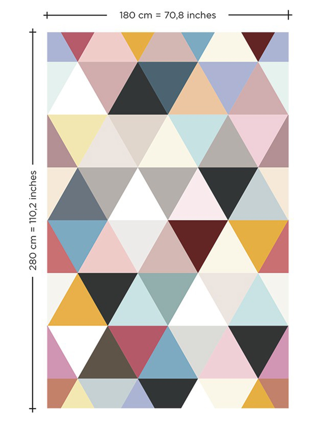 Mosaic, soft - vliestapete mit