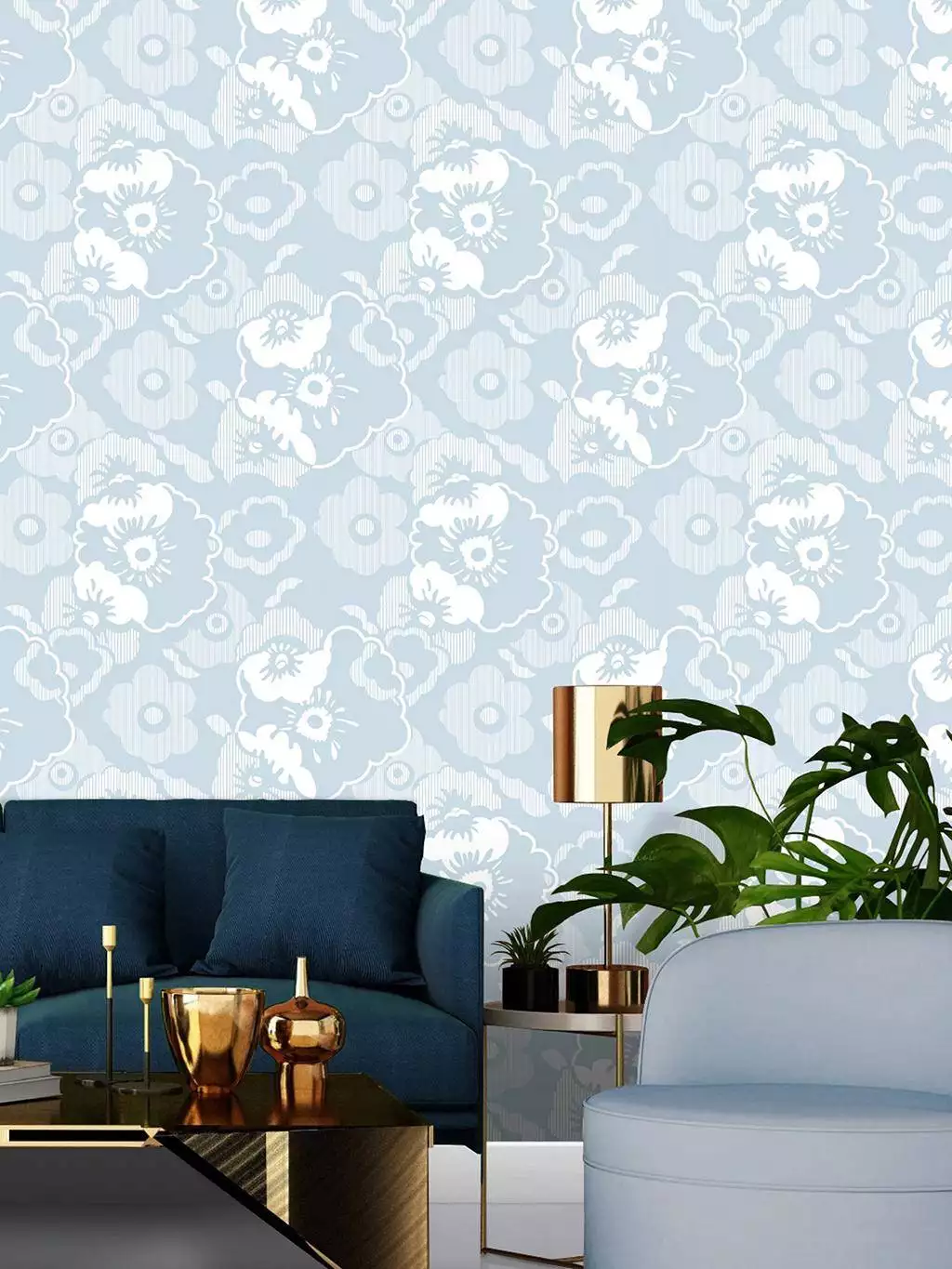 Alice, powder blue