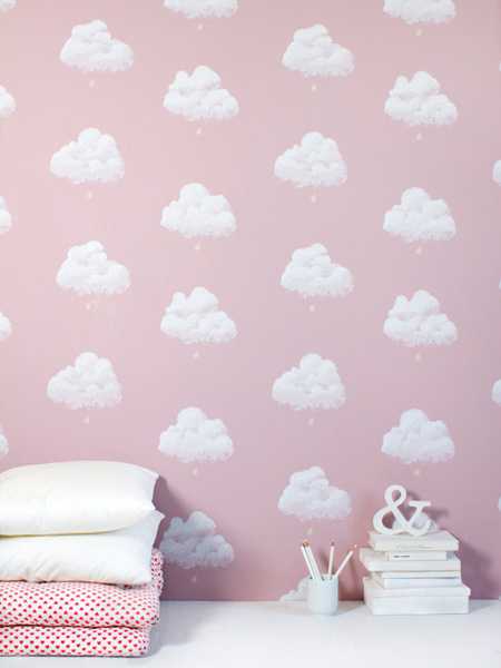 Cotton Clouds, sandalwood pink
