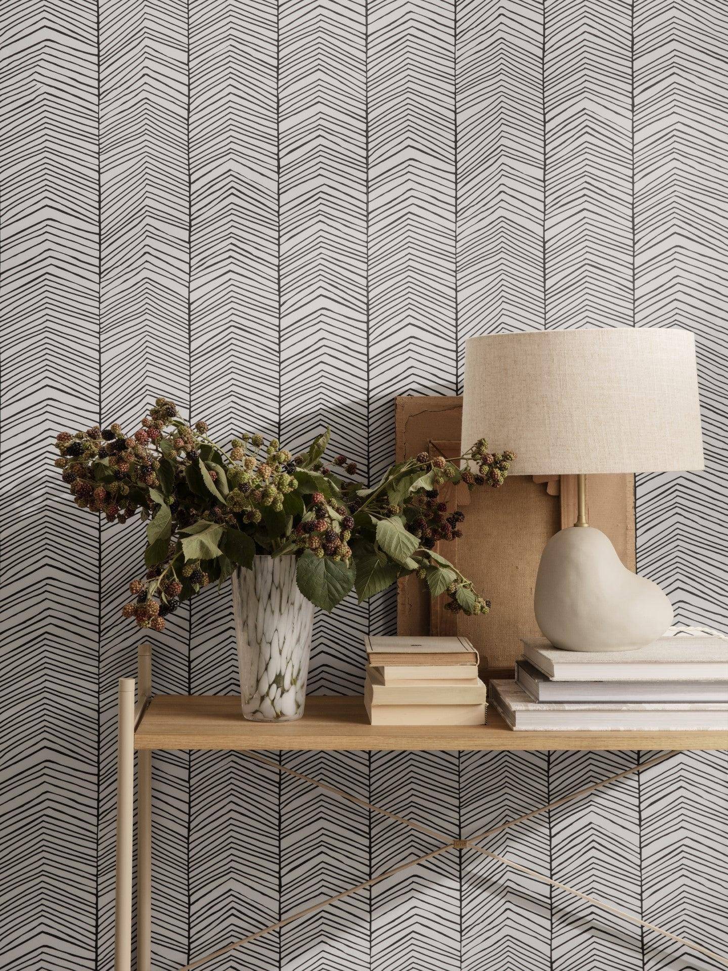 Herringbone - tapete mit muster