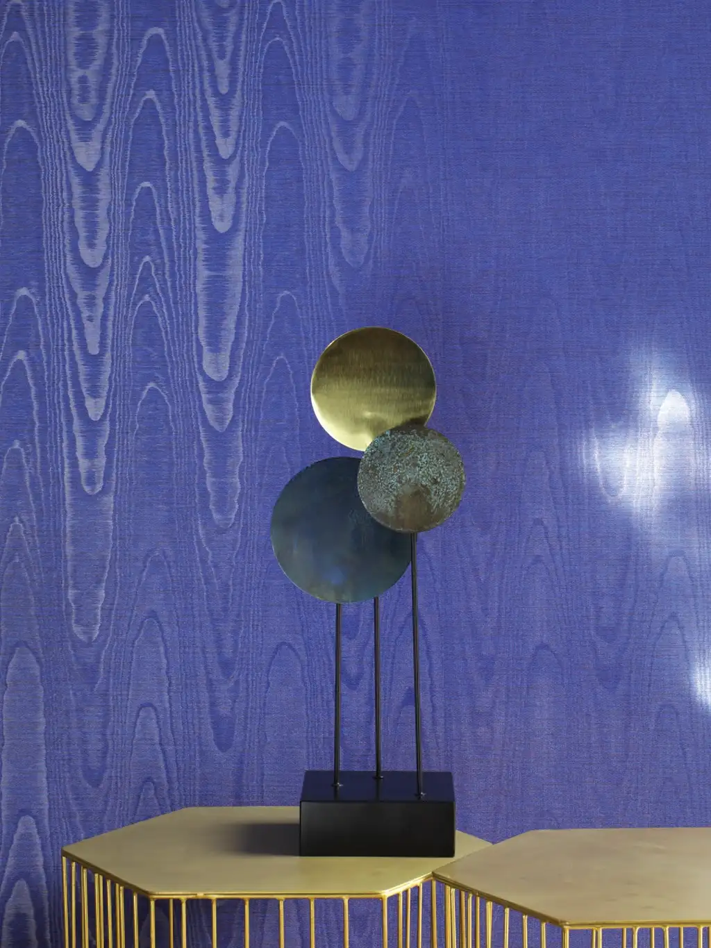 Raumbild Opera, col. 5 - Struktur - Lila - Texdecor