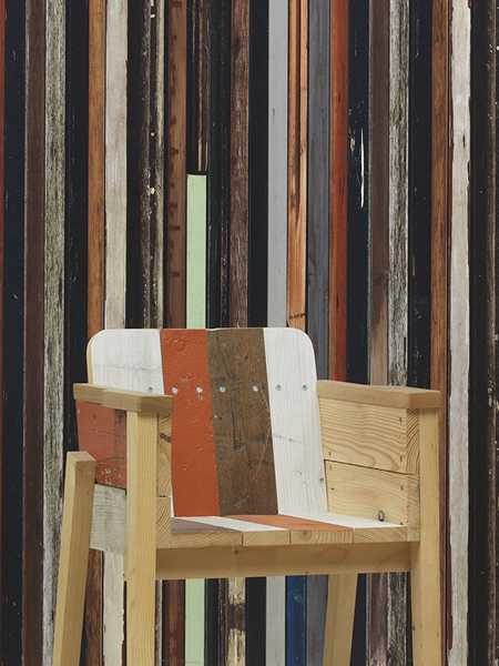 Scrapwood, col.15 - tapeten der