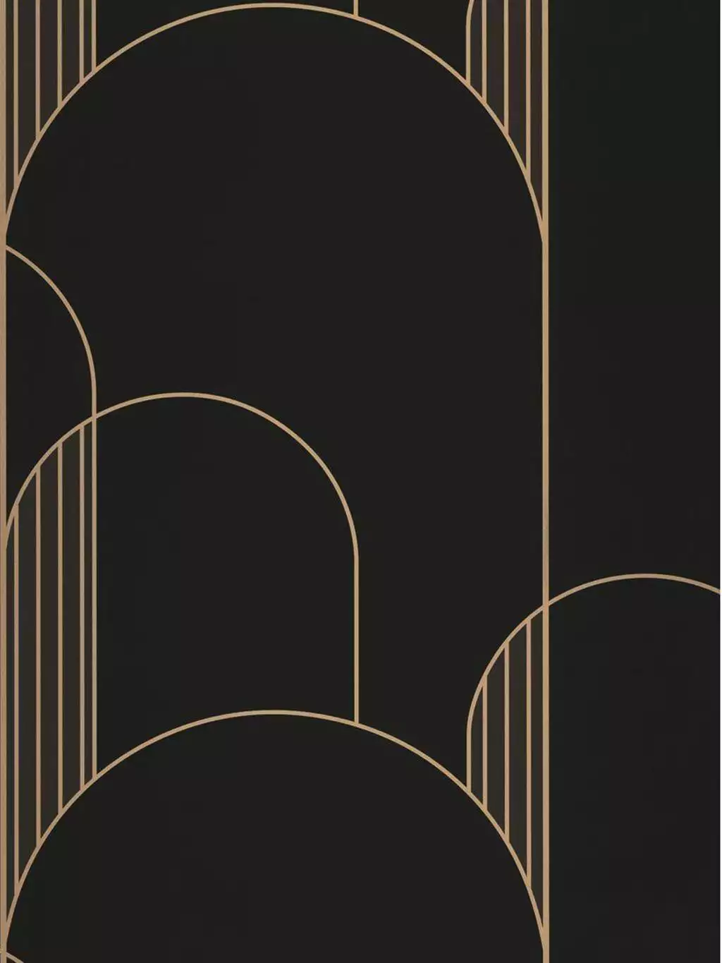 High walls, col. 02 - Graphisch - Gold - Schwarz - Caselio