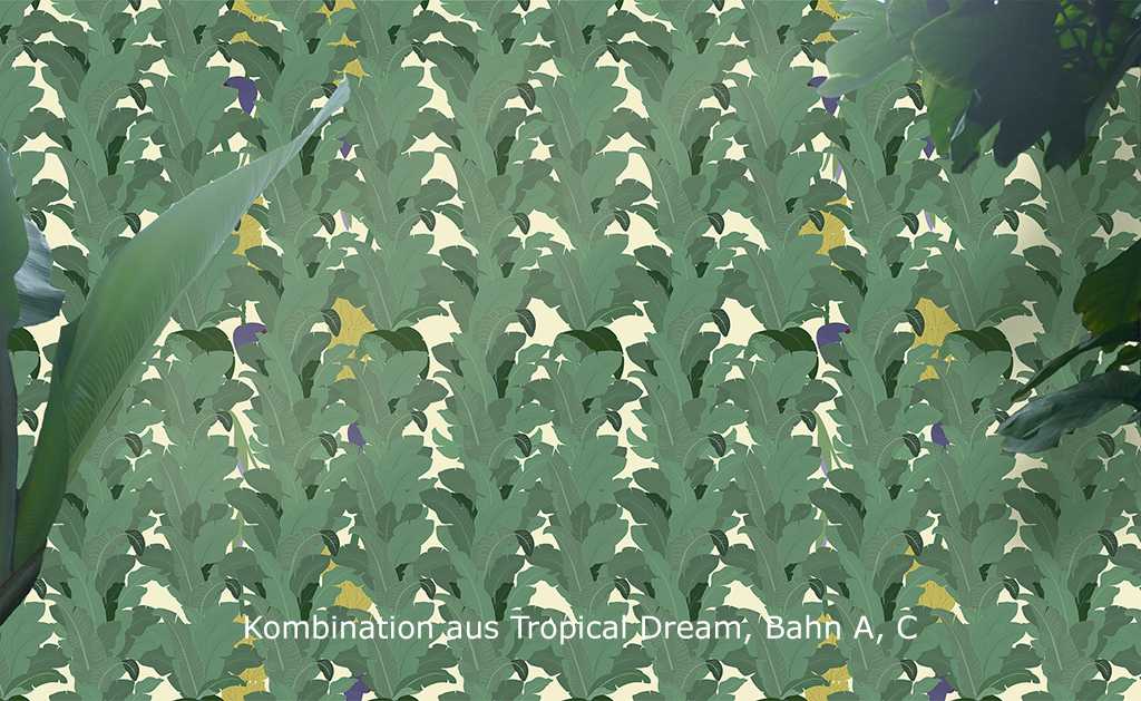 Tropical Dream, Bahn C - blätter grün