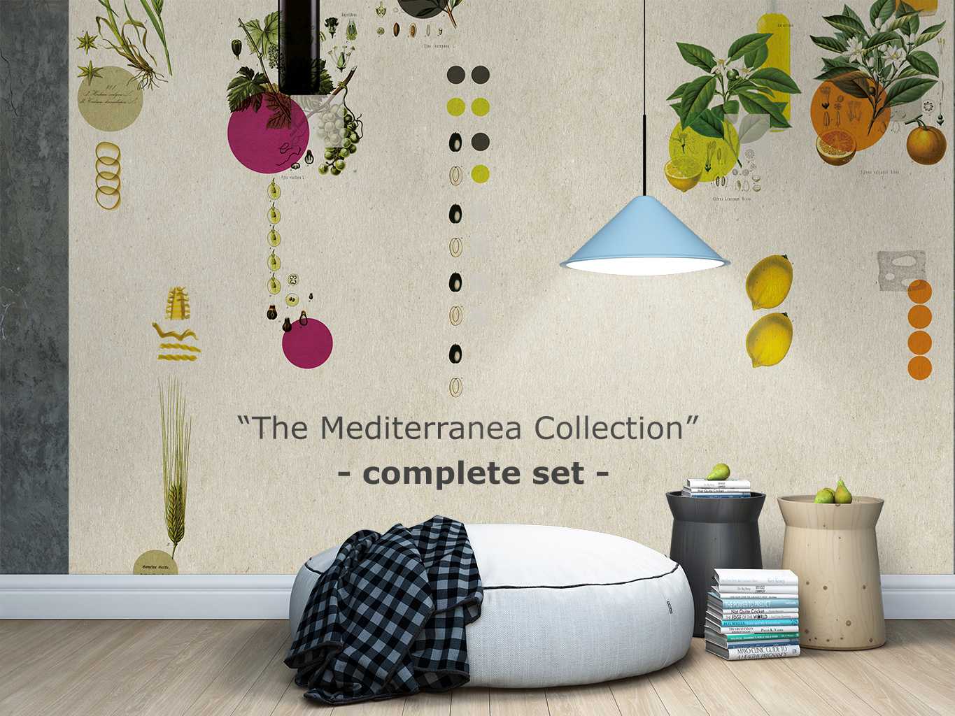 Komplett-Set-Mediterranea (01-06) - olive