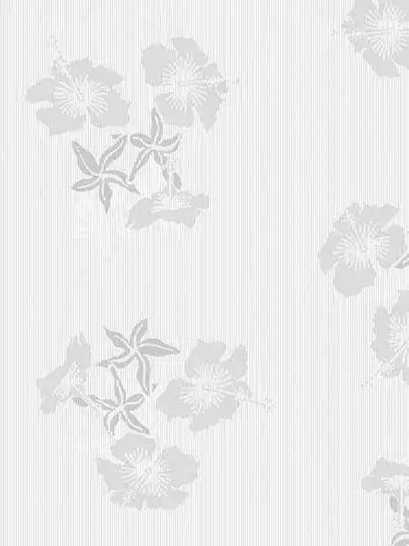 Hibiscus, white grey