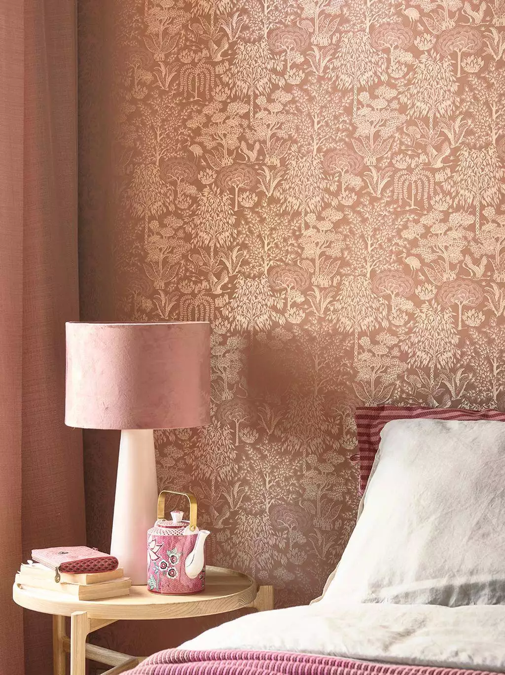 Pip Lanscape, col. 03 - Blätter - Bäume - Florale Muster - Landschaft - Braun - Gold - Pip Studio