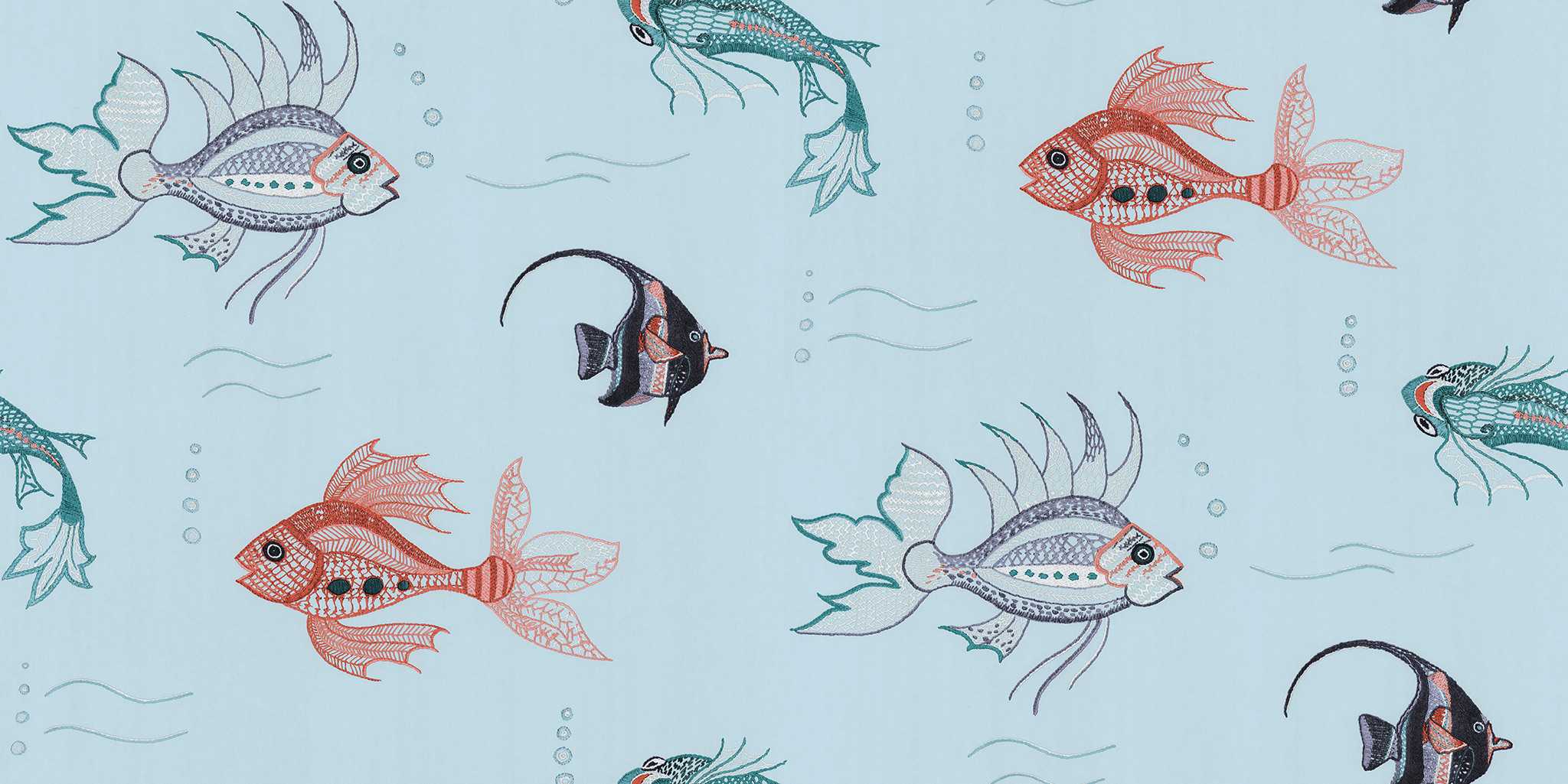Aquarium, col. 02 - tapete mit muster