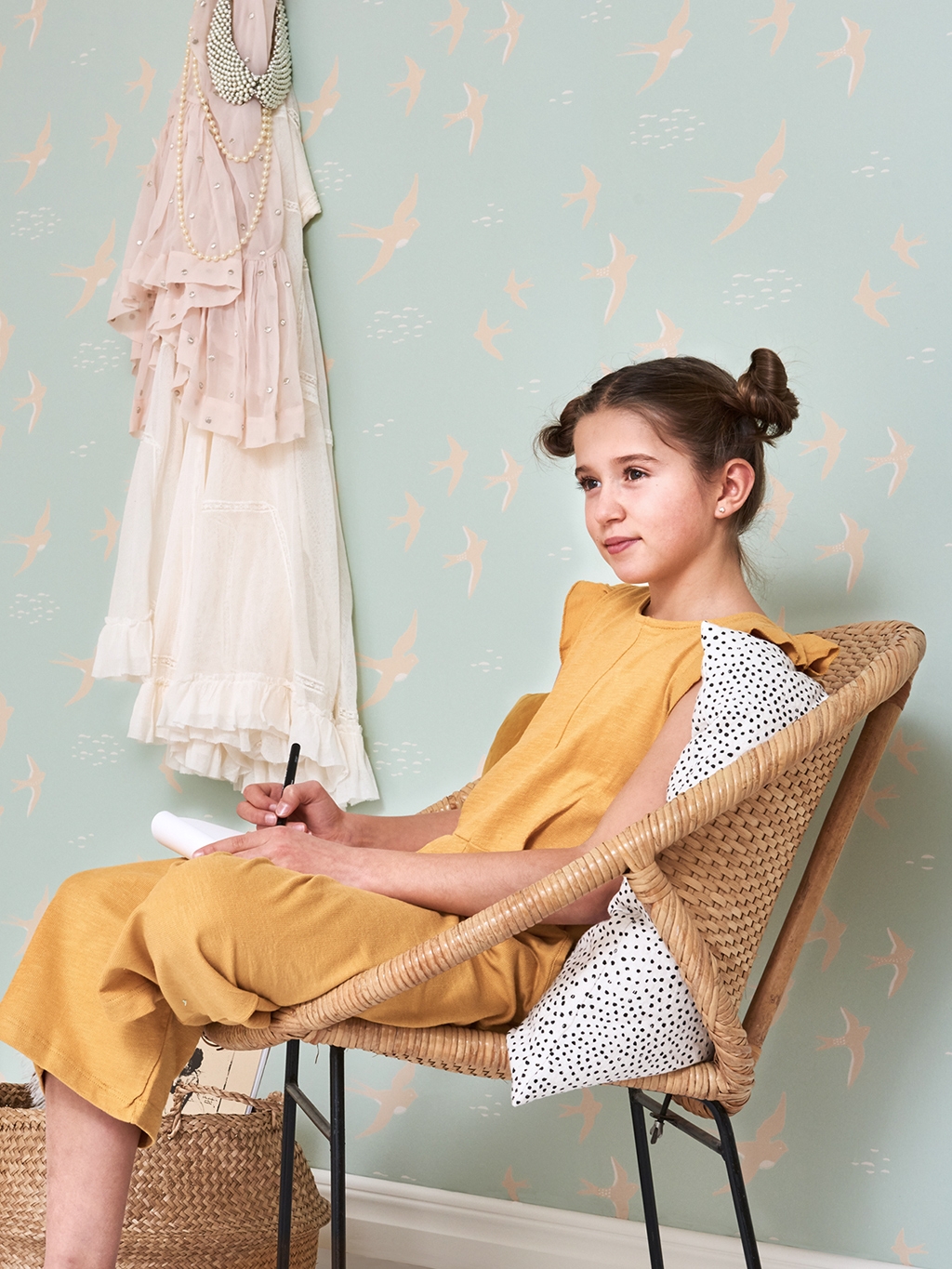Follow the wind, dusty turquoise - skandinavisches design