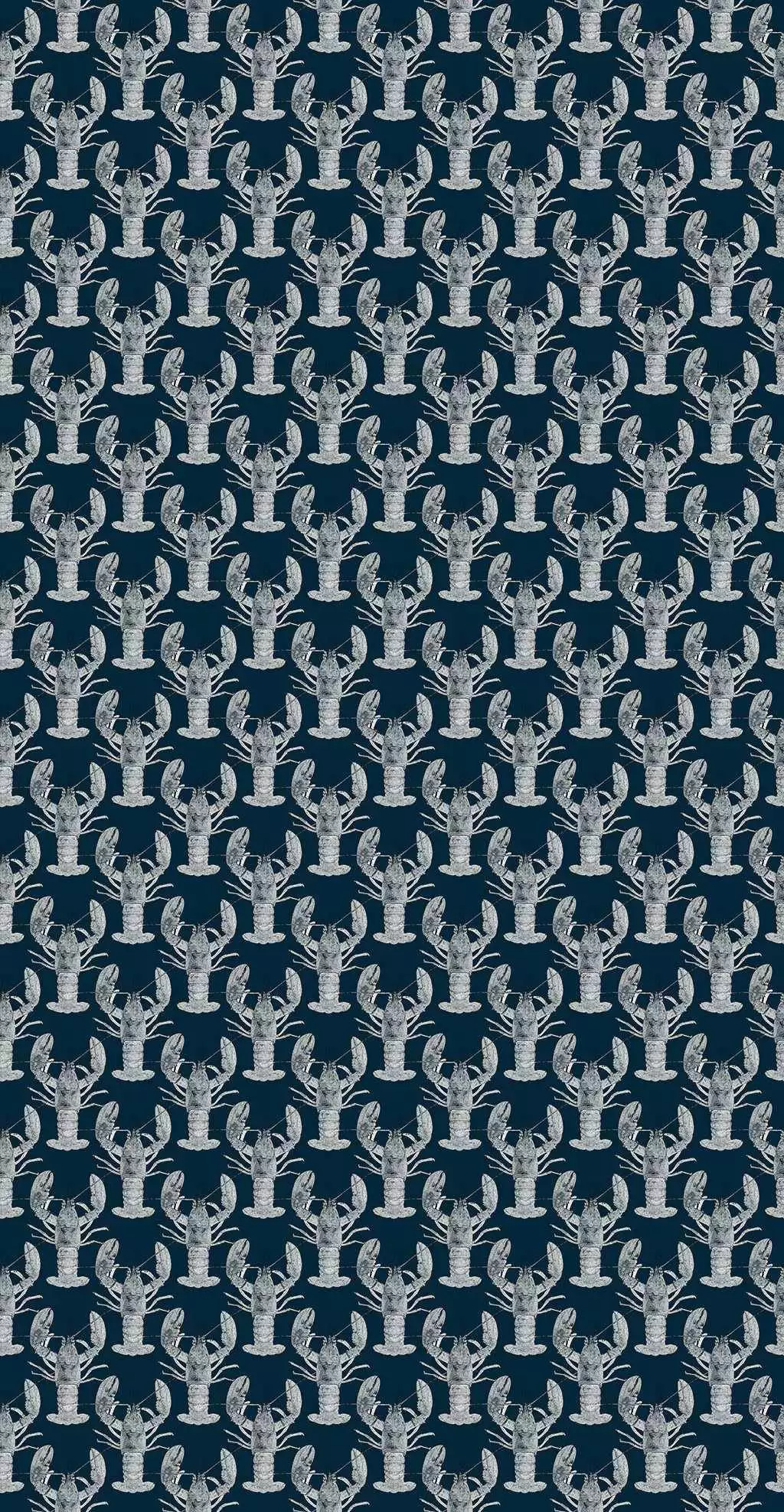 Lobster, dark blue