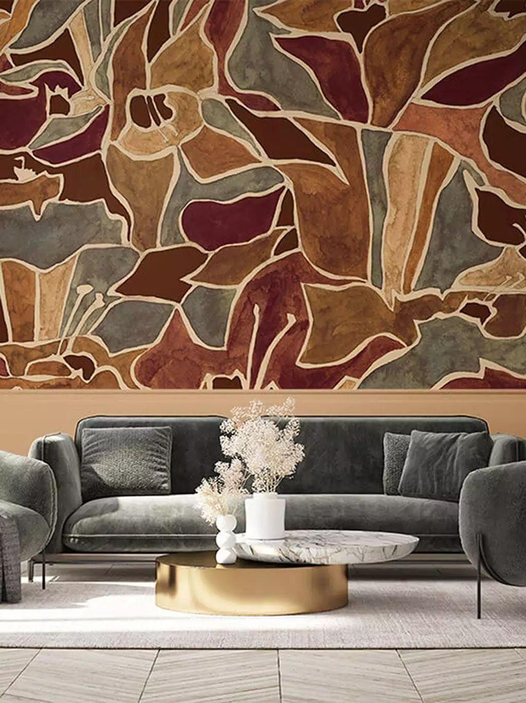 Maximalism - FotoTapeten - Moderne Muster - Multicolor - Tres Tintas