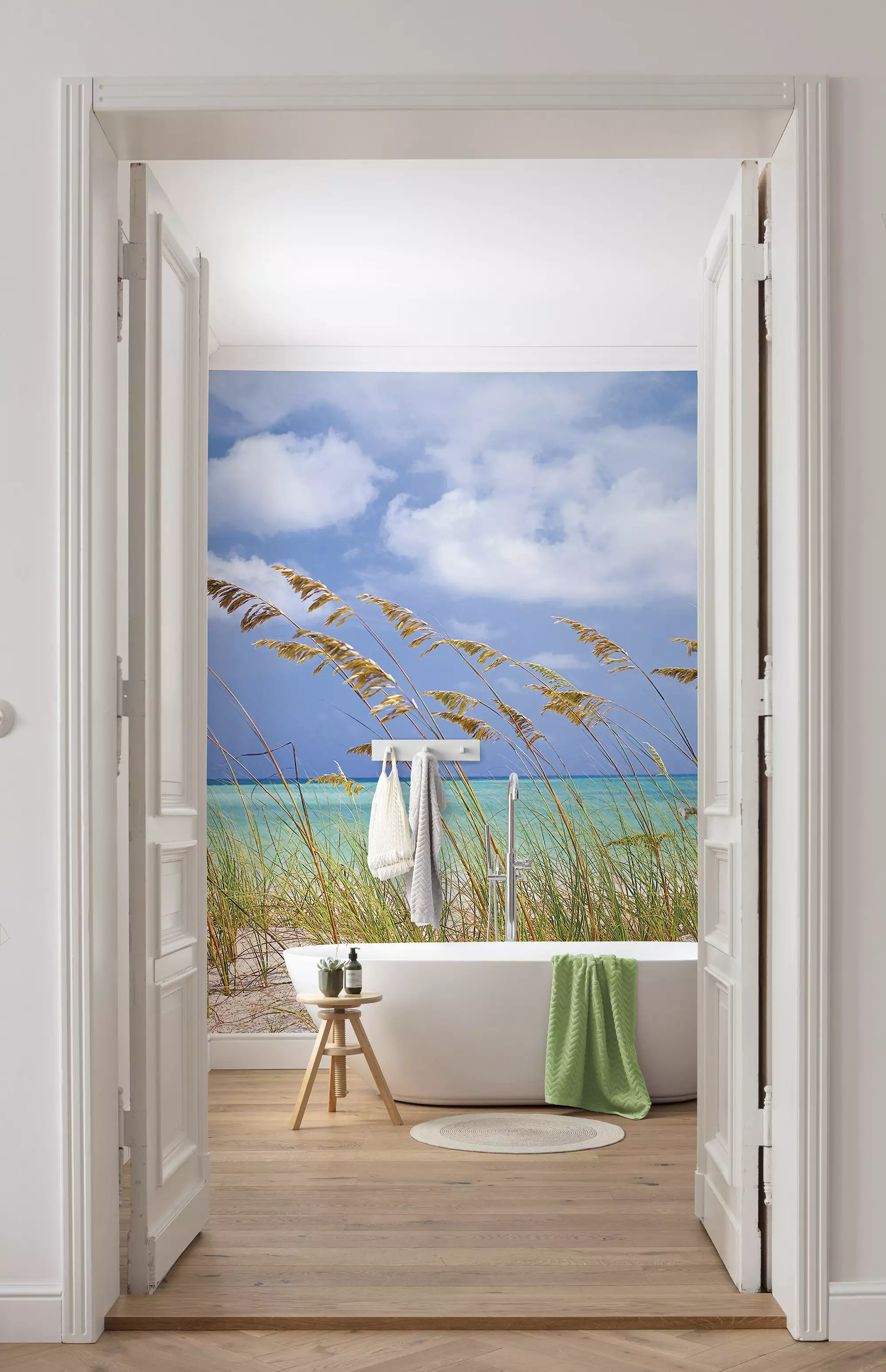 Ocean Breeze - Strandmotive - Blau - Creme - Türkis - Komar