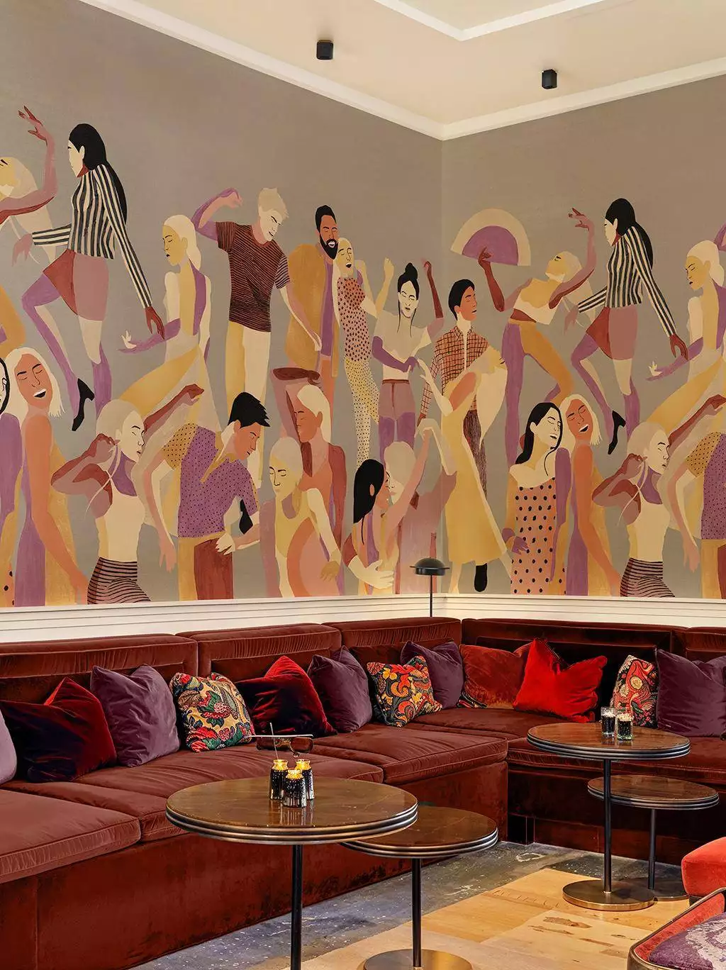 Verbena Grey - Figuren - FotoTapeten - Moderne Muster - Multicolor - Tres Tintas