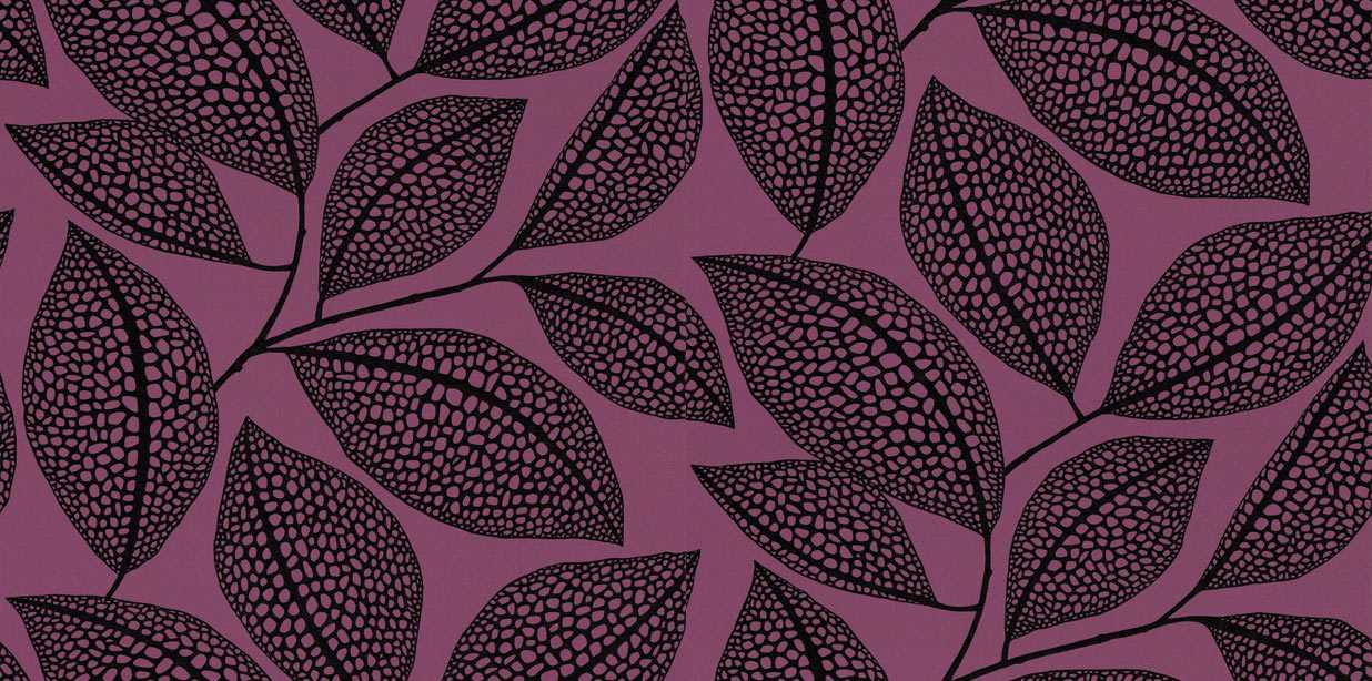 Pebble Leaf, col.01 - tapeten in