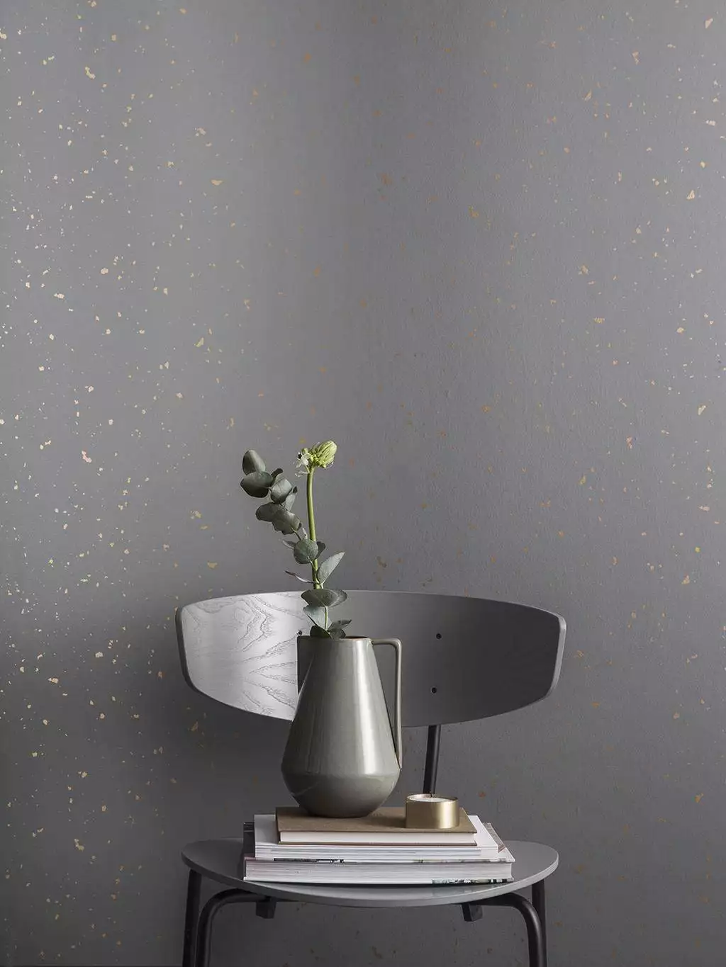 Confetti, grey - Formen - Anthrazit - Bronze - ferm LIVING