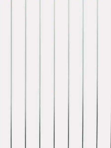 Pinstripe, white - Streifentapeten - Streifentapeten: - Silber - Weiß - Erica Wakerly